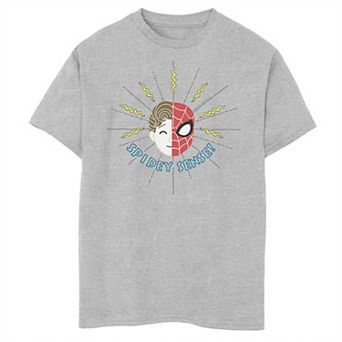 Boys 8-20 Marvel Spider-Man Far From Home Spidey Sense Portrait Graphic Tee