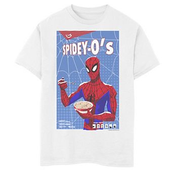 Boys 8-20 Marvel Spider-Man Spiderverse Spidey-O's Box Graphic Tee