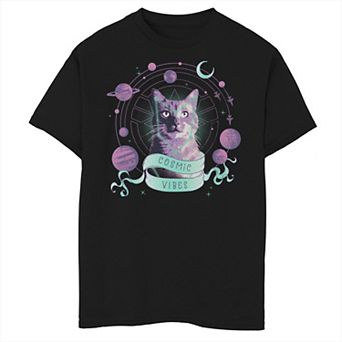 Boys 8-20 Marvel Captain Marvel Cosmic Vibes Goose Portrait Graphic Tee