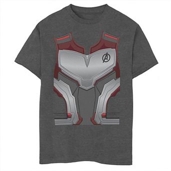Boys 8-20 Marvel Avengers Endgame Quantum Suit Costume Graphic Tee