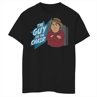 Boys 8-20 Marvel Spider-Man Far From Home Guy In The Chair Portrait Graphic Tee