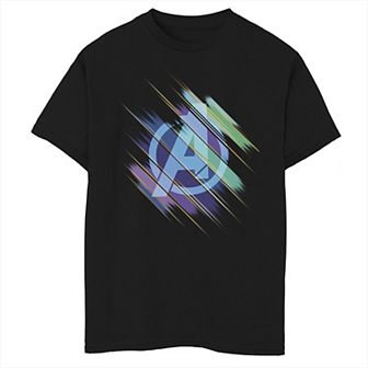 Boys 8-20 Marvel Avengers Endgame Logo Swiped Colors Graphic Tee