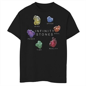 Boys 8-20 Marvel Avengers: Endgame Infinity Stones Circle Graphic Tee