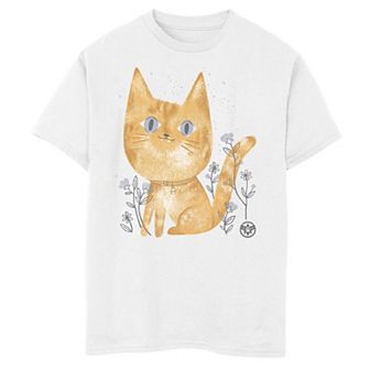 Boys 8-20 Marvel Captain Marvel Water Color Goose Portrait Graphic Tee