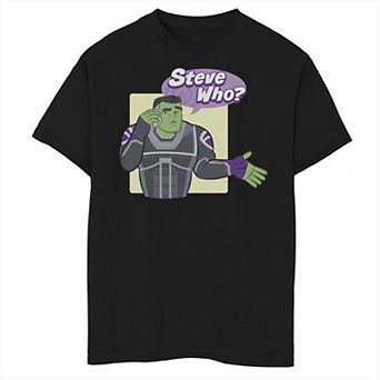 Boys 8-20 Marvel Avengers: Endgame The Hulk Steve Who Portrait Graphic Tee