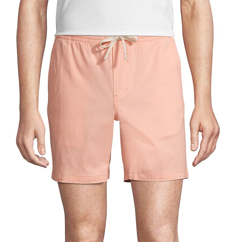 Mens Lands End Comfort-First Classic-Fit 7-inch Knockabout Deck Shorts, S