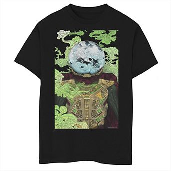 Boys 8-20 Marvel Spider-Man Far From Home Mysterio Vintage Poster Graphic Tee