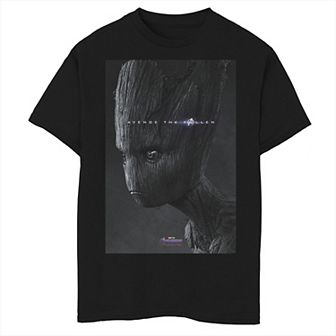 Boys 8-20 Marvel Avengers Endgame Groot What Ever It Takes Poster Graphic Tee