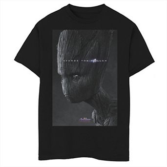Boys 8-20 Marvel Avengers Endgame Groot What Ever It Takes Poster Graphic Tee