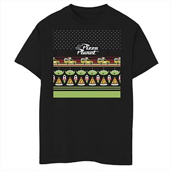 Disney / Pixar's Toy Story Boys 8-20 Pizza Planet Pizza Pattern Graphic Tee