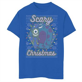 Disney / Pixar's Monsters University Boys 8-20 Scary Christmas Graphic Tee