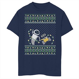 Disney / Pixar's Wall-E Boys 8-20 Eve Ugly Christmas Sweater Graphic Tee