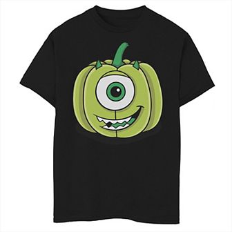 Disney / Pixar's Monsters Inc. Boys 8-20 Mike Green Pumpkin Halloween Graphic Tee