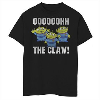 Disney / Pixar's Toy Story Boys 8-20 Aliens The Claw Distressed Graphic Tee