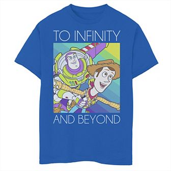 Disney / Pixar's Toy Story 4 Boys 8-20 Buzz & Woody To Infinity and Beyond Graphic Tee