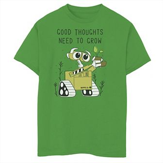 Disney / Pixar's Wall-E Boys 8-20 Good Thoughts Need To Grow Graphic Tee