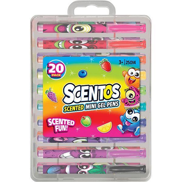 Scentos 20-Pack Scented Mini Gel Pens Set