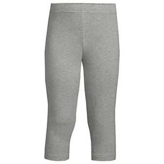 Girls 2-20 Lands' End Tough Cotton Capri Leggings
