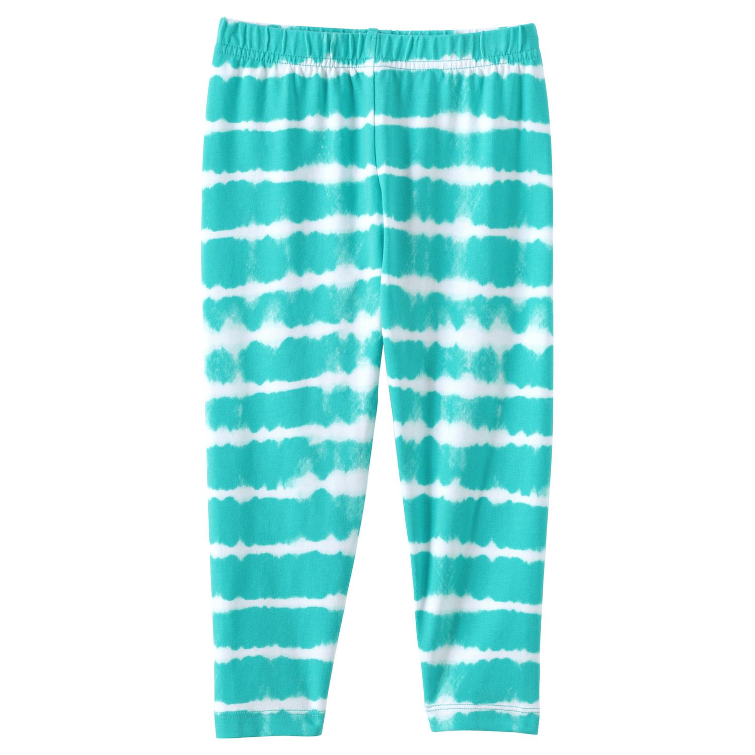 Image for Lands' End Girls Plus-Size Tough Cotton Pattern Capri Leggings at Kohl's.
