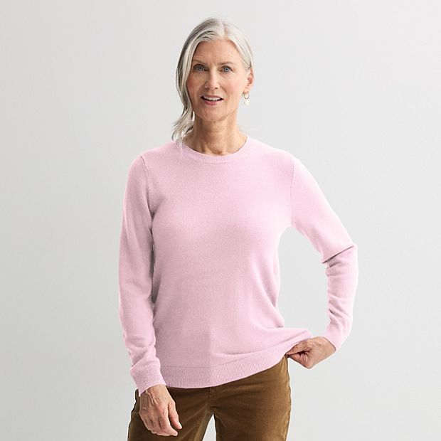 Women's Croft & Barrow® Extra Soft Crewneck Sweater