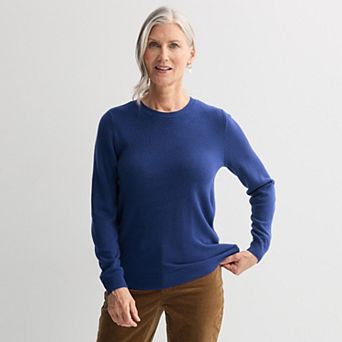 Women's Croft & Barrow® Extra Soft Crewneck Sweater