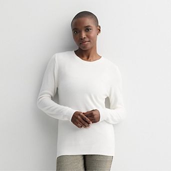 Women's Croft & Barrow® Extra Soft Crewneck Sweater
