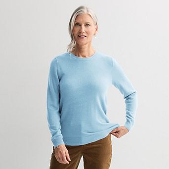 Women's Croft & Barrow® Extra Soft Crewneck Sweater