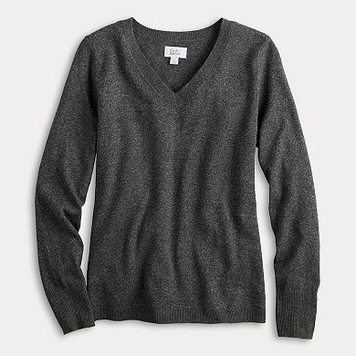Women's Croft & Barrow® The Extra Soft V-Neck Sweater