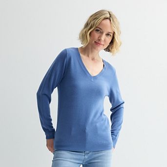 Women's Croft & Barrow® The Extra Soft V-Neck Sweater