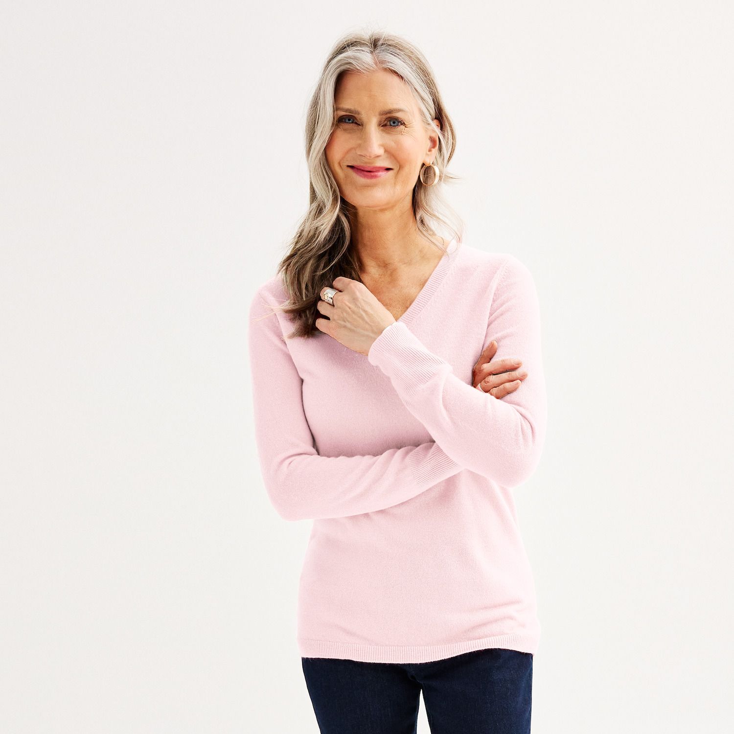 Women's Croft & Barrow® The Extra Soft V-Neck Sweater