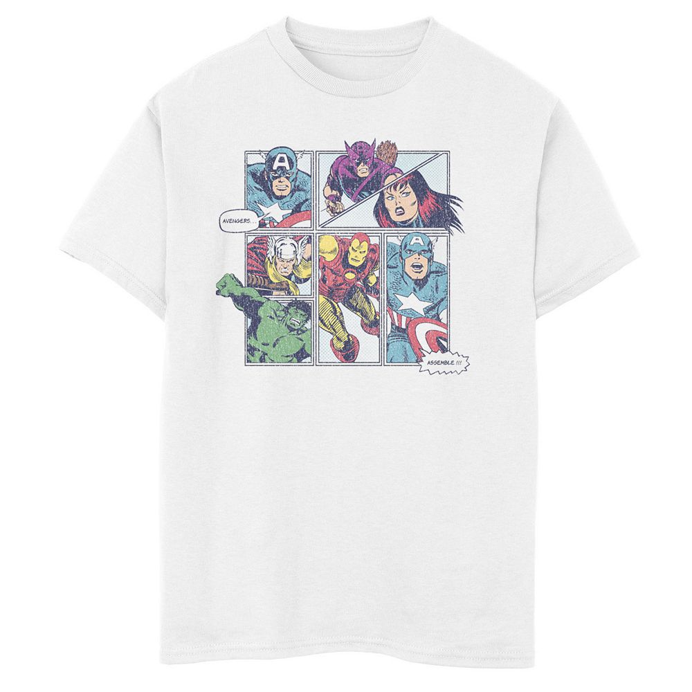 Boys 6-20 Marvel Avengers Assemble Graphic Tee