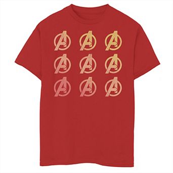 Boys 8-20 Marvel Avengers Gradient Logo Stack Graphic Tee