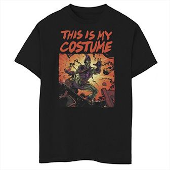 Boys 8-20 Marvel Spider Man Halloween Goblin Costume Graphic Tee