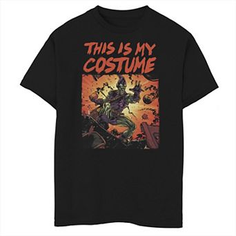Boys 8-20 Marvel Spider Man Halloween Goblin Costume Graphic Tee