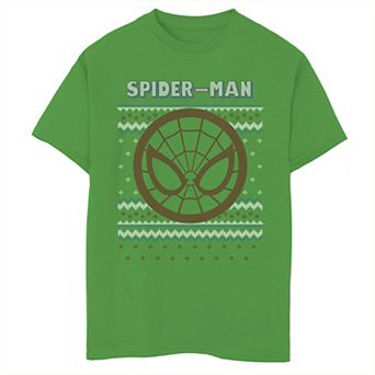 Boys 8-20 Marvel Christmas Spider-Man Ugly Sweater Graphic Tee