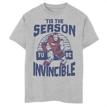 Boys 8-20 Marvel Iron Man 'Tis The Season Invincible Christmas Graphic Tee