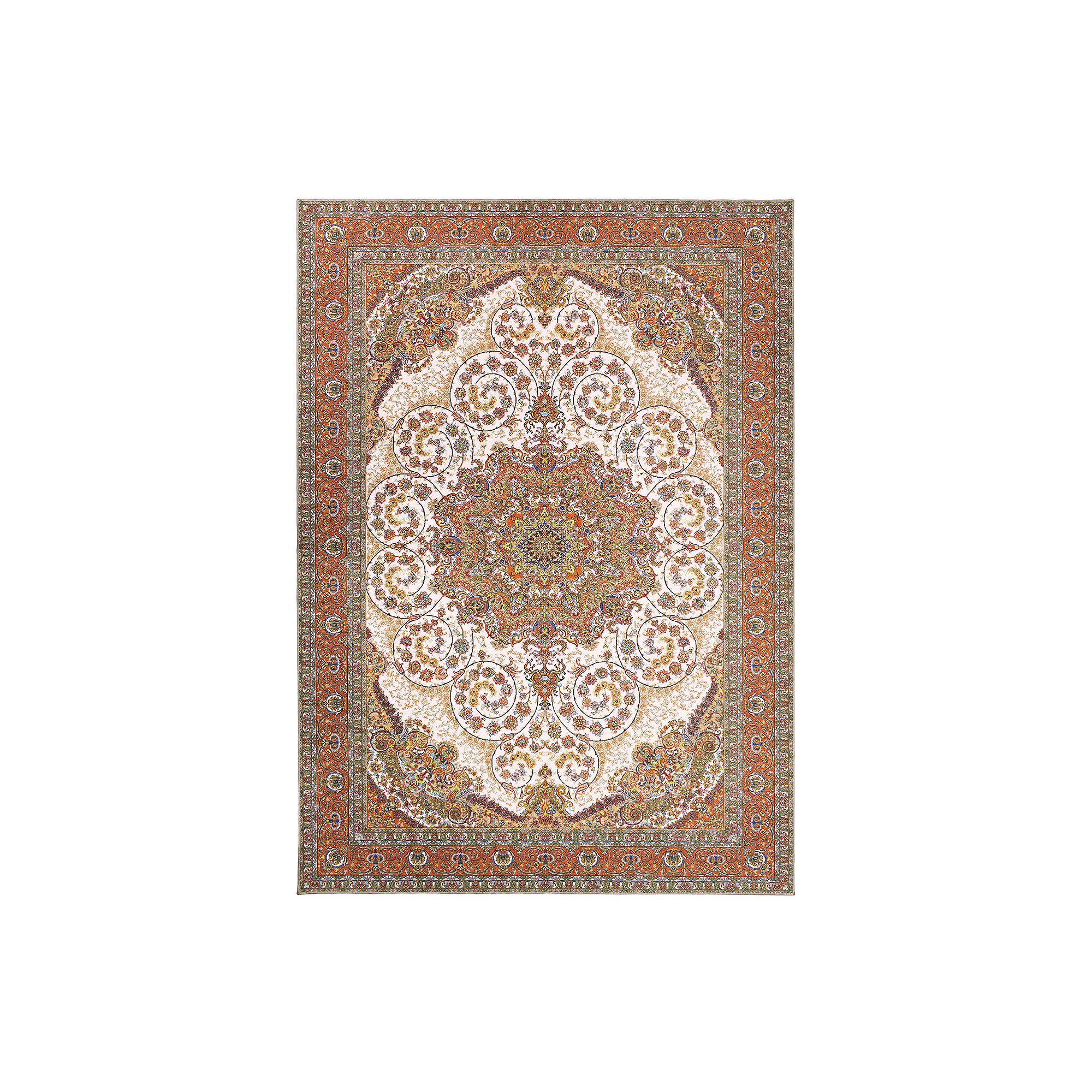 My Magic Carpet Zahara Machine Washable Rug, Amber