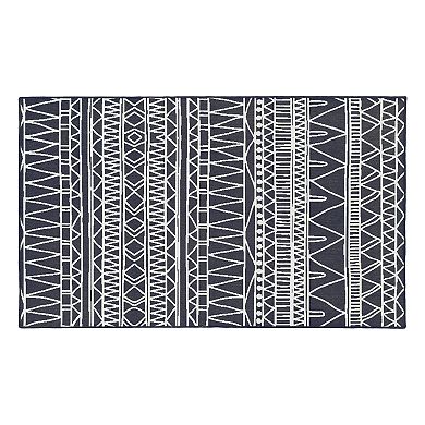 My Magic Carpet Chelsea Tribal Waterproof Machine Washable Rug