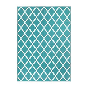 My Magic Carpet Moroccan Trellis Machine Washable Rug