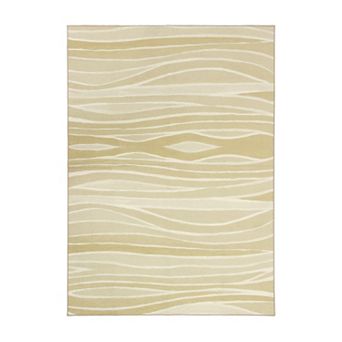 My Magic Carpet Waves Natural Rug 5x7