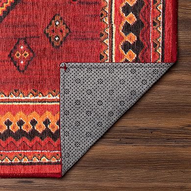 My Magic Carpet Phoenix Kilim Waterproof Machine Washable Rug