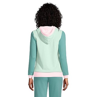 Women's Lands' End Serious Sweats Button-Front Hoodie