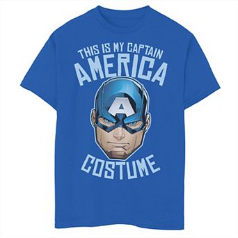 Boys 8-20 Marvel Captain America Halloween Costume Graphic Tee