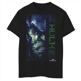 Boys 8-20 Marvel Thor Ragnarok Hulk Gladiator Half Profile Graphic Tee
