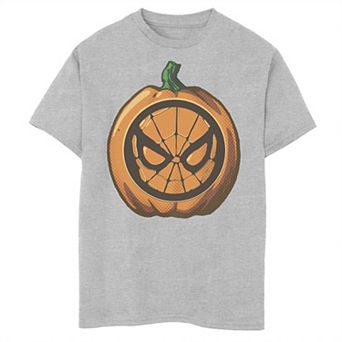 Boys 8-20 Marvel Spider-Man Halloween Pumpkin Graphic Tee