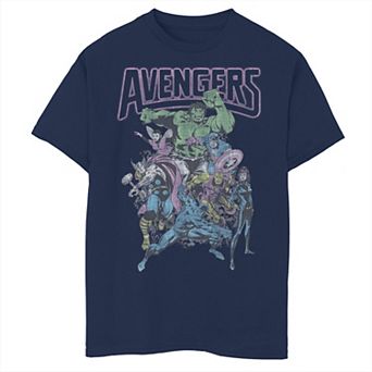 Boys 8-20 Marvel Avengers Band Graphic Tee