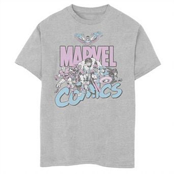 Boys 8-20 Marvel Pastel Group Graphic Tee