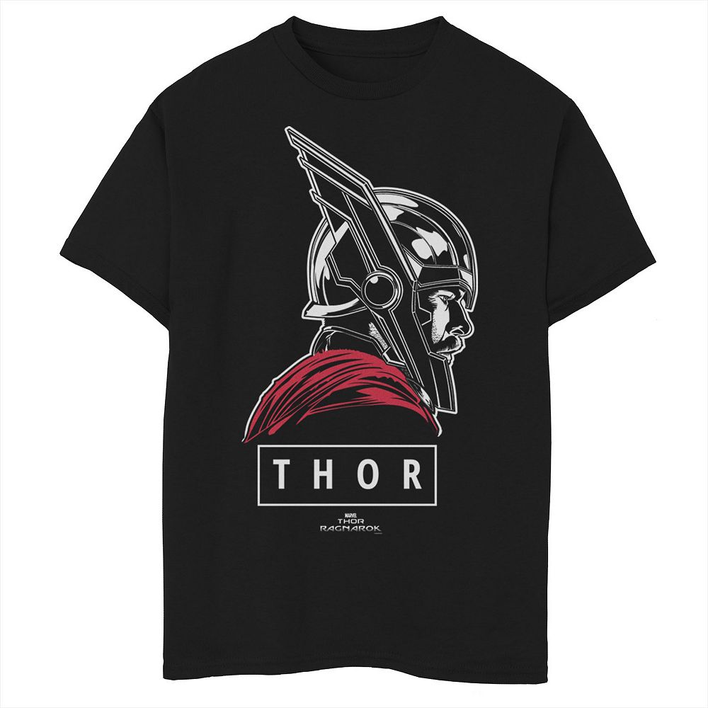 Boys 6-20 Marvel Thor Ragnarok God of Tonal Street View Graphic Tee
