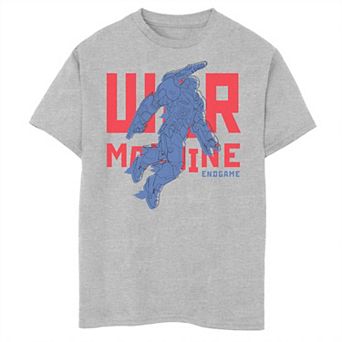 Boys 8-20 Marvel Text Pop Machine Logo Graphic Tee
