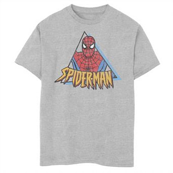 Boys 8-20 Marvel Spider-Man Retro Triangle Portrait Graphic Tee